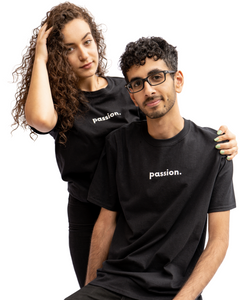 Passion Unisex Black Shirt